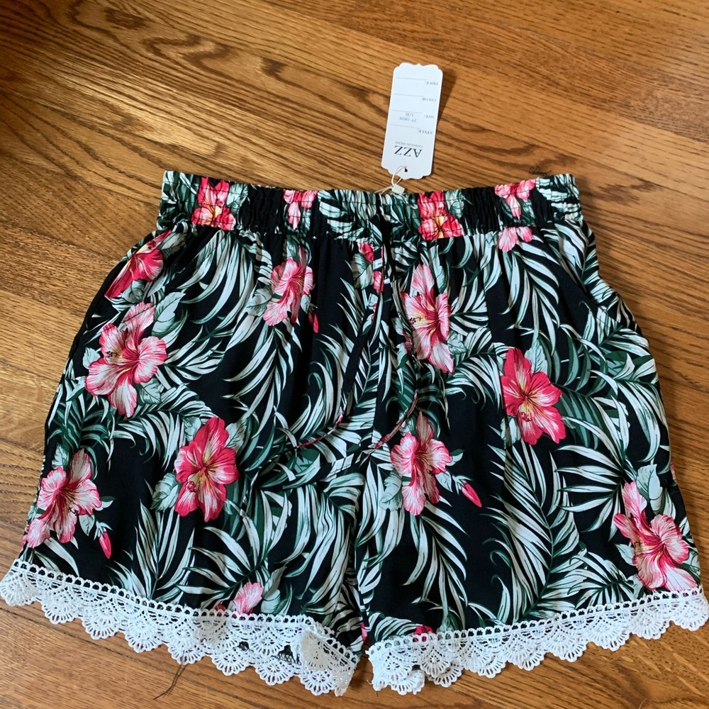 High waisted shorts